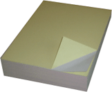 Laser 21lb 8.5"x11" 2-Part Blank Carbonless Paper<BR>FREE SHIPPING!!!