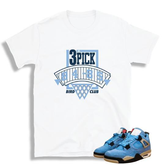 jordan 4 unc shirts