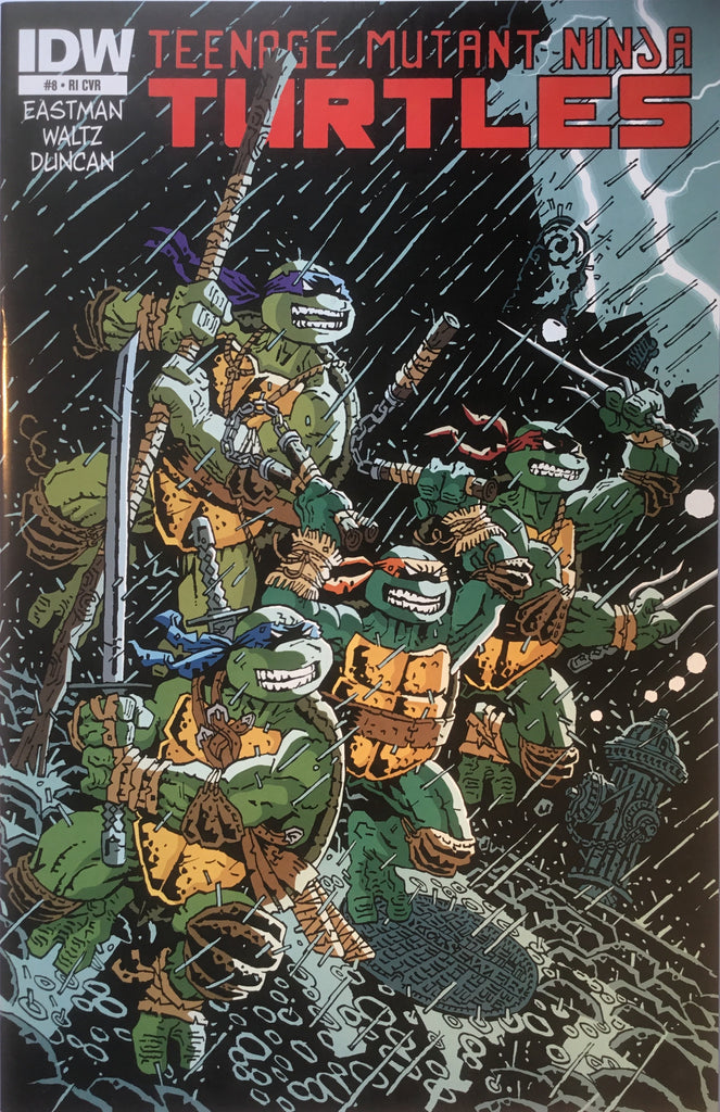 TMNT TEENAGE MUTANT NINJA TURTLES # 08 (1:10 VARIANT)