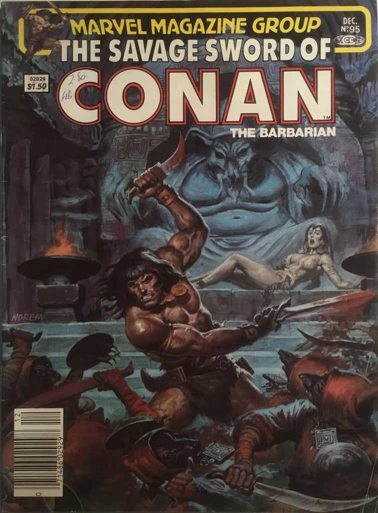 THE SAVAGE SWORD OF CONAN # 95