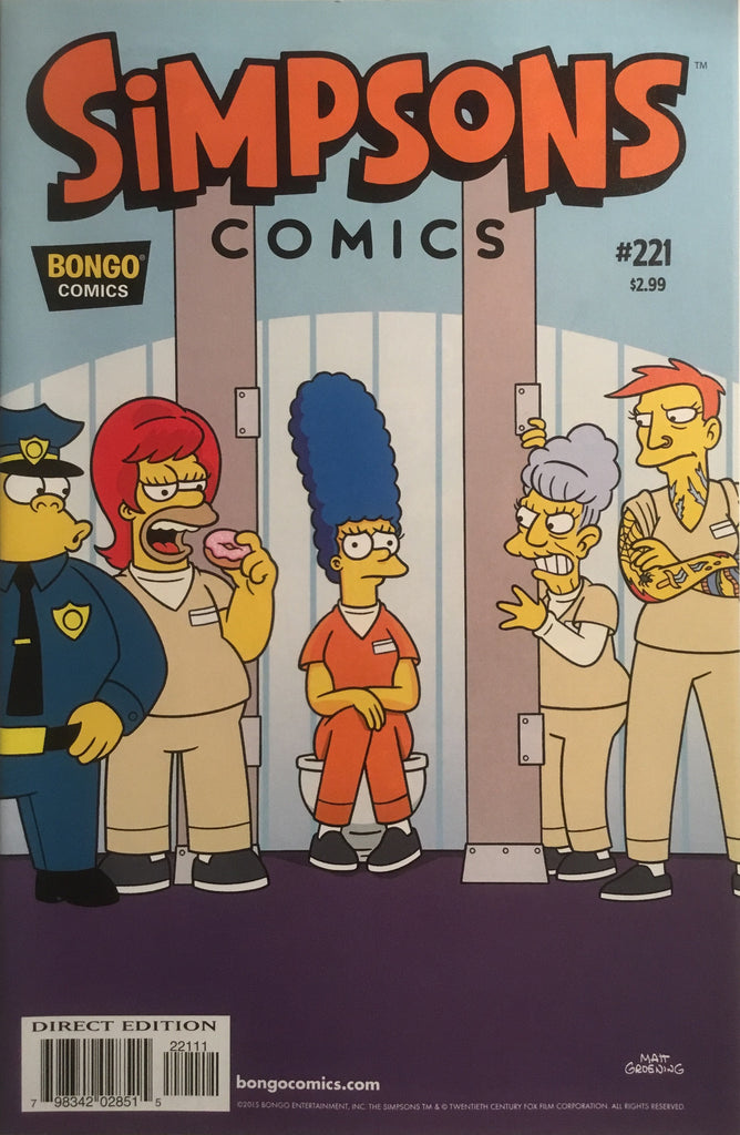 SIMPSONS COMICS #221