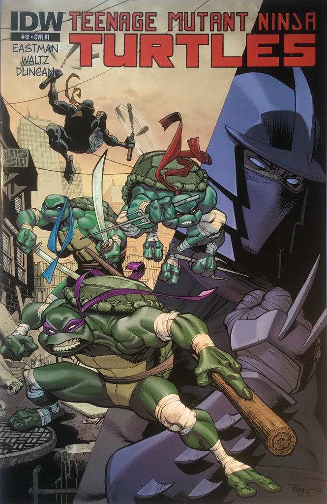TMNT TEENAGE MUTANT NINJA TURTLES # 12 (1:10 VARIANT)