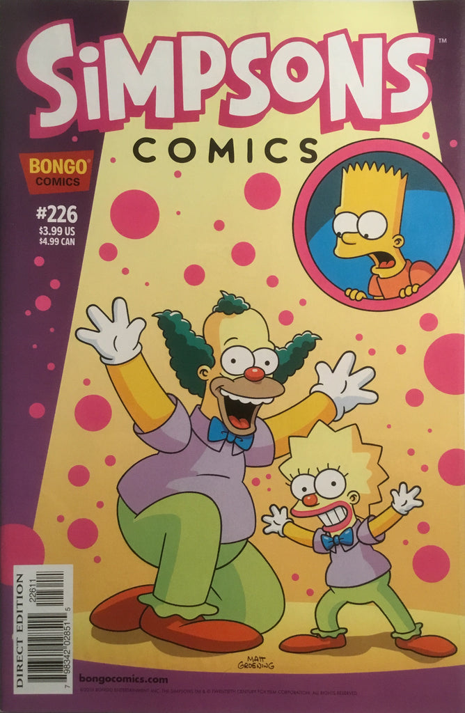 SIMPSONS COMICS #226