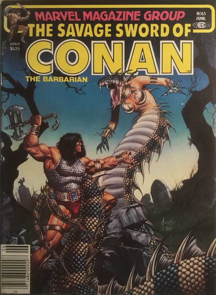THE SAVAGE SWORD OF CONAN # 65