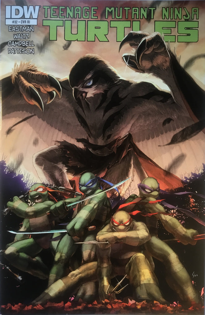 TMNT TEENAGE MUTANT NINJA TURTLES # 32 (1:10 VARIANT)