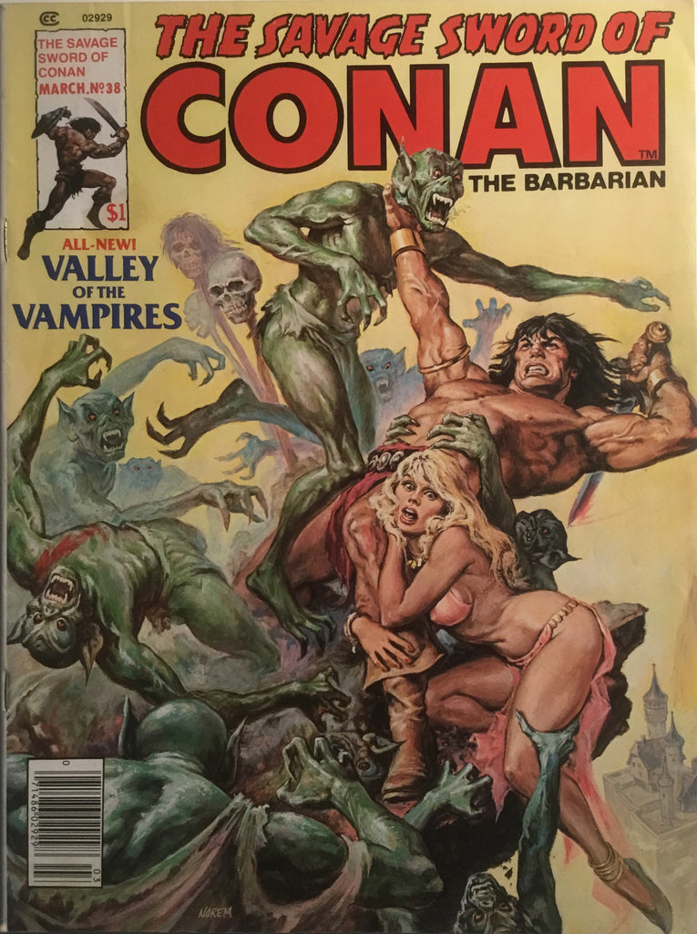 THE SAVAGE SWORD OF CONAN # 38