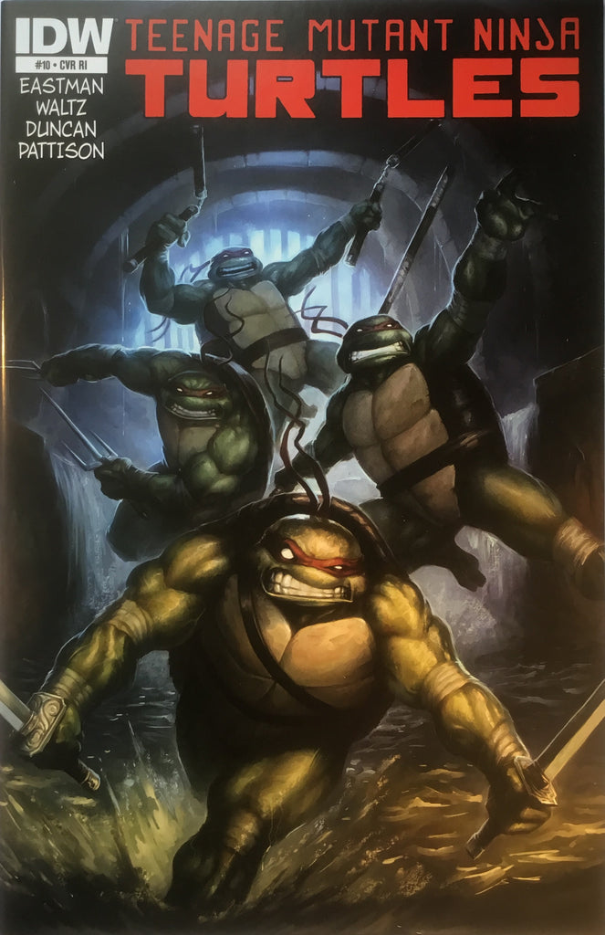 TMNT TEENAGE MUTANT NINJA TURTLES # 10 (1:10 VARIANT)