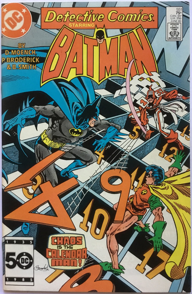 DETECTIVE COMICS starring BATMAN # 551 - Comics 'R' Us