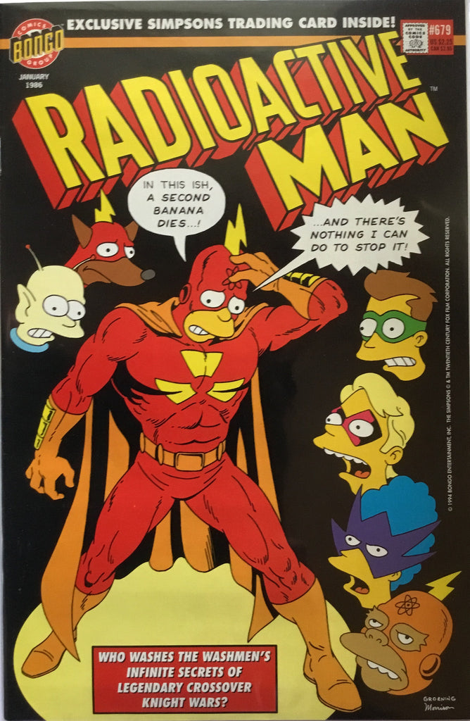 SIMPSONS RADIOACTIVE MAN # 679