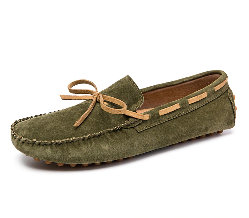 suede moccasins