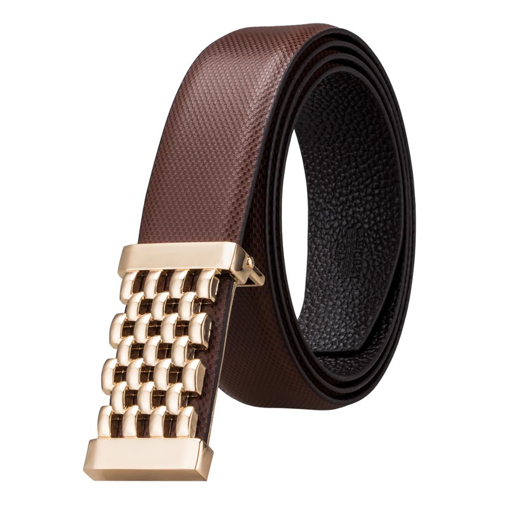 brown belt gold buckle mens