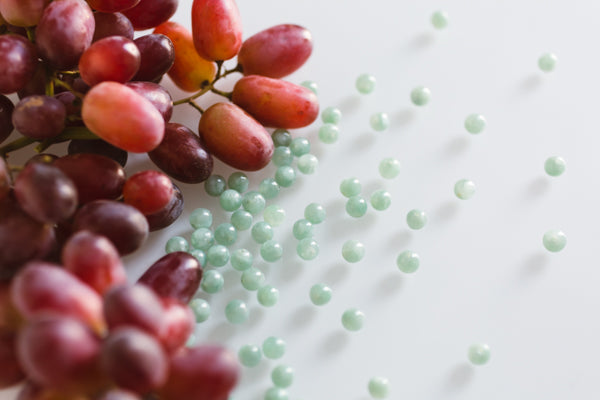 Green jade beads at TRACE | Modern jade jewelry