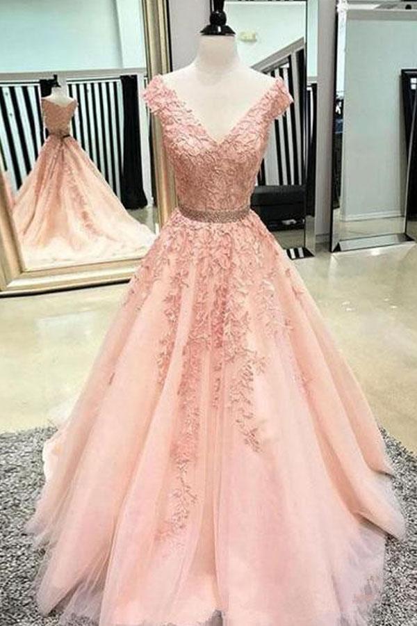 pink formal attire