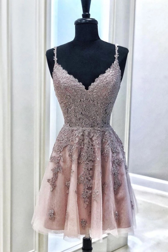 pink mini party dress