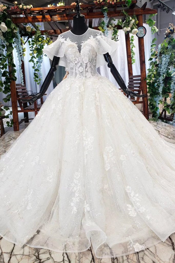 big elegant wedding dresses