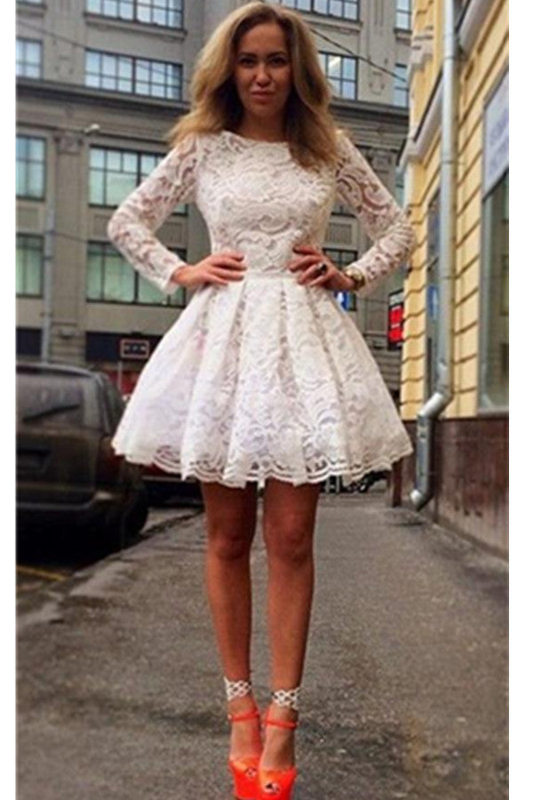 classy short white dress