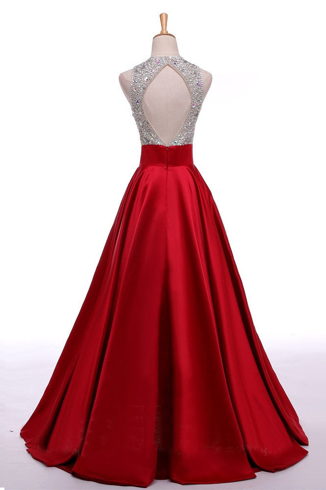 red long prom dresses cheap