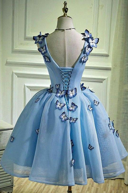 butterfly homecoming dress