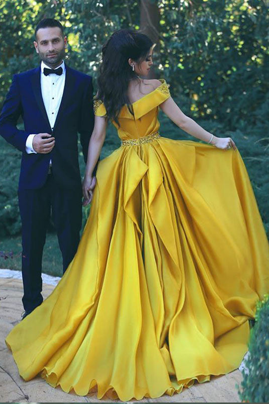 yellow dress 2018