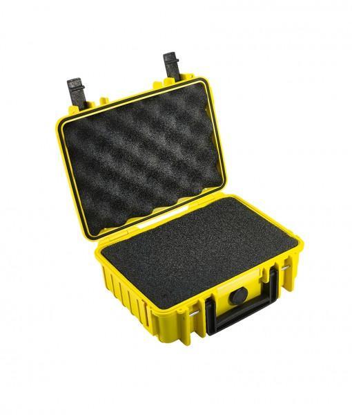 Besluit Samenwerken met ingesteld B&W International Type 1000 Hard Case Yellow with Foam | KAMERAZ