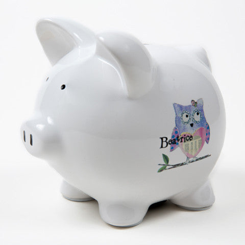 engraved piggy banks