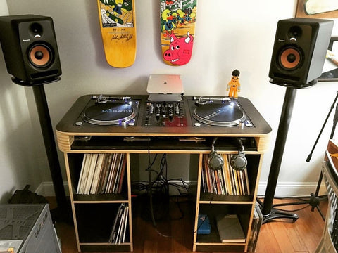 Custom DJ Deck // Custom DJ Table // Custom DJ Setup 