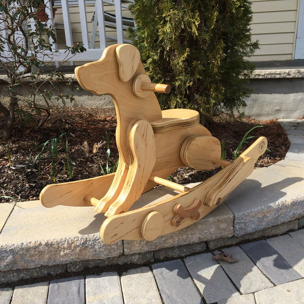 wooden rocking animals