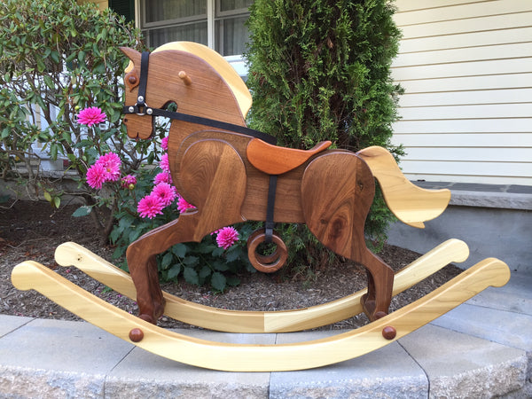 handmade rocking horse