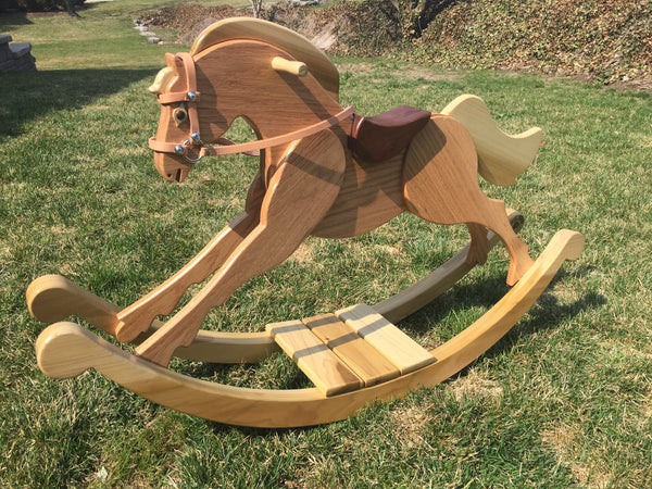 Wooden Rocking Horse // Cavallo Tuscano 