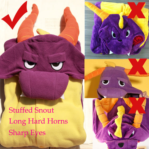 spyro onesie difference