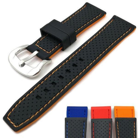 https://www.watch.sg/products/20mm-22mm-24mm-black-rubber-watch-strap-with-orange-red-blue-threads?variant=13969031102519