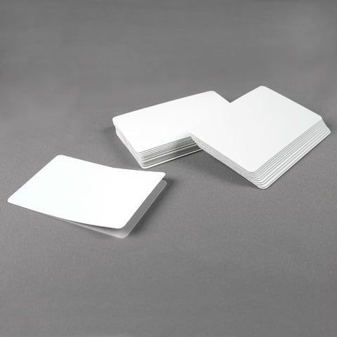 Thermatek Adhesive Backed Cards CR80, 24 mil Blanks with Paper Backing (100/pk)