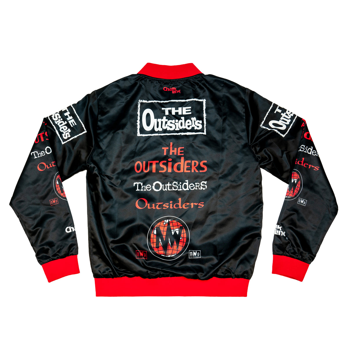 Outsiders Satin All Over Logo Jacket – Chalk Line Apparel