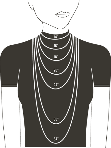 Necklace Size Guide - LanaBetty