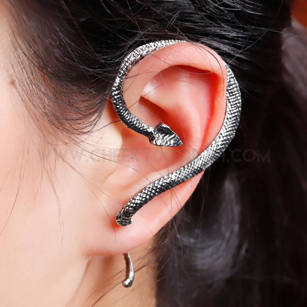 Snake Ear Cuff Wrap Earring, single 