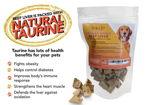 what is a good source of taurine for dogs