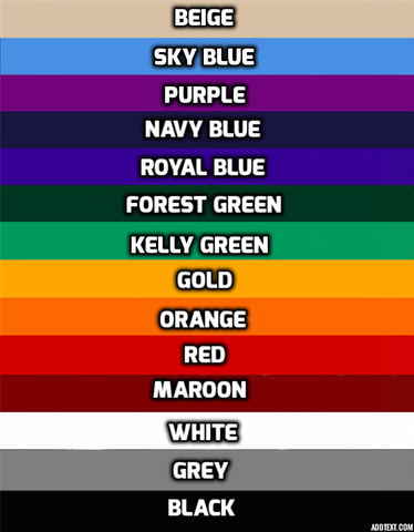 Pevo Soccer Bench Powder Coating Color Options