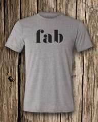 fab Triblend Crew Neck T-shirt