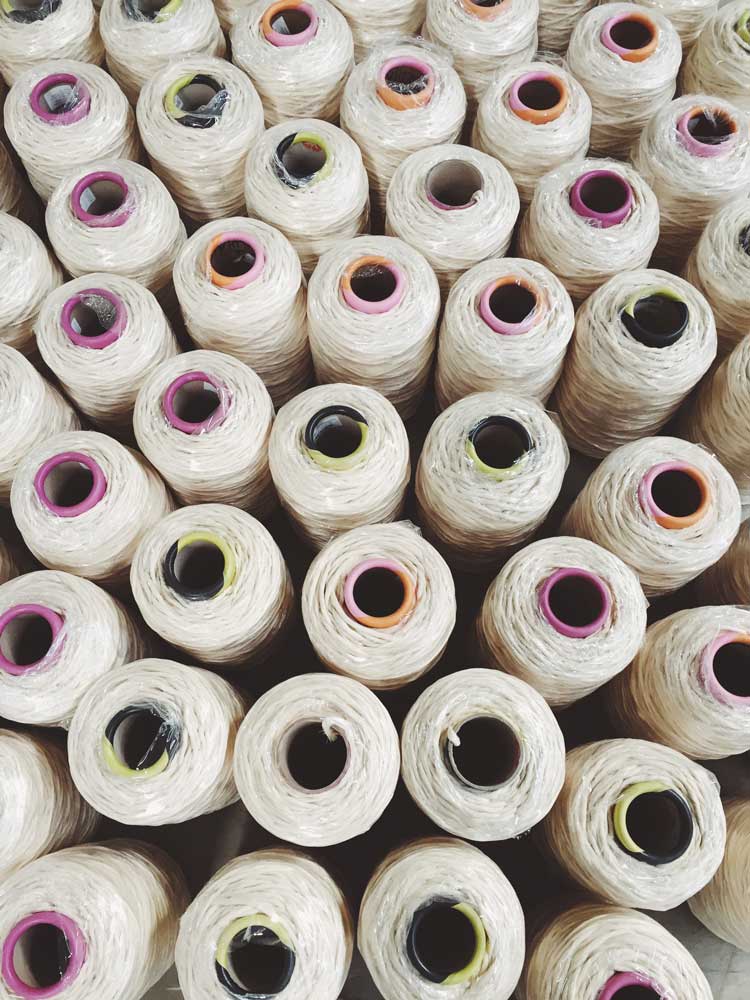 String Spools, Our Rope Story, Modern Macramé Where our rope comes from