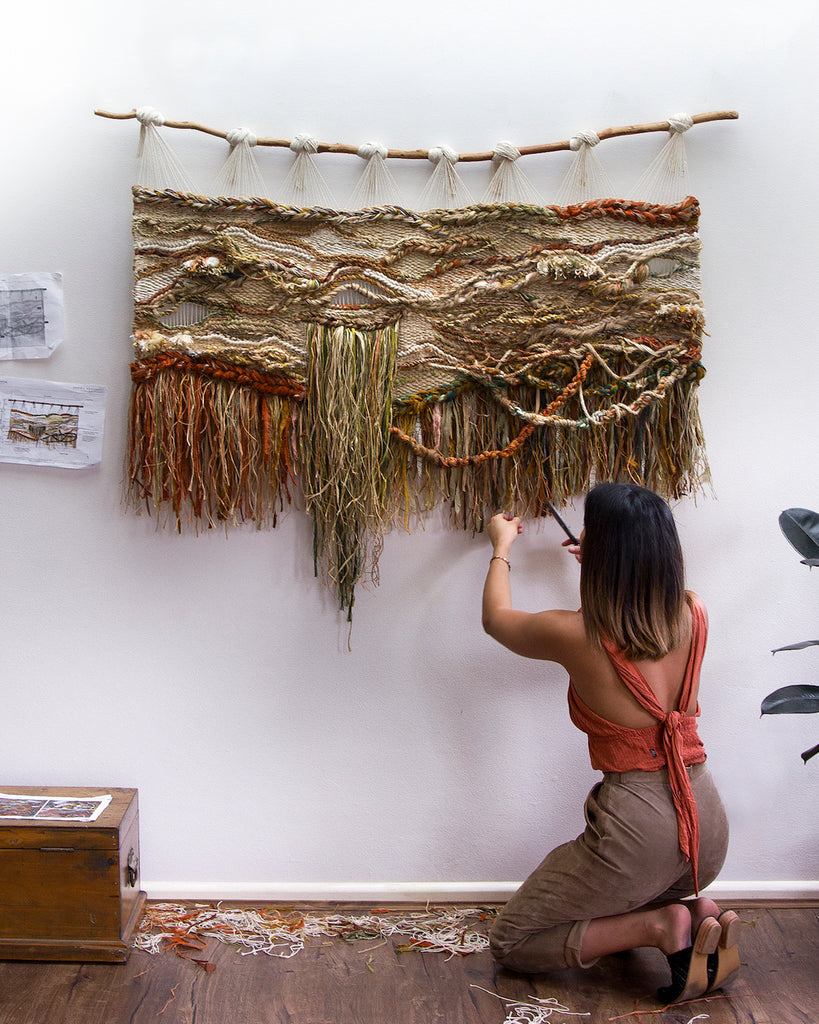 Crossing Threads Modern Macrame Blog Post Fiber Artist Feature