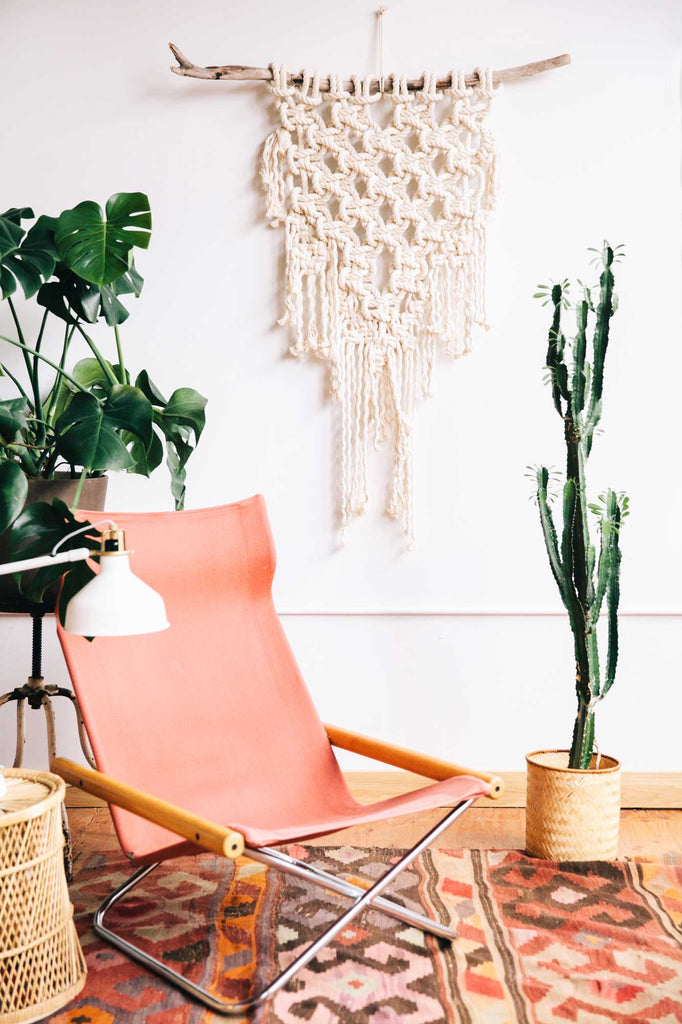 Fringe Dreams Wall Hanging pattern Modern Macrame Learn DIY