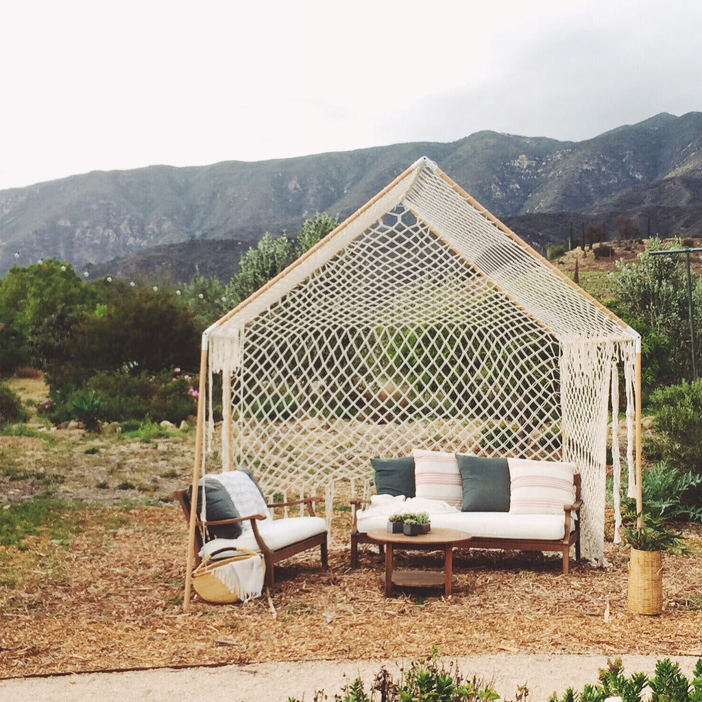 macrame tent 