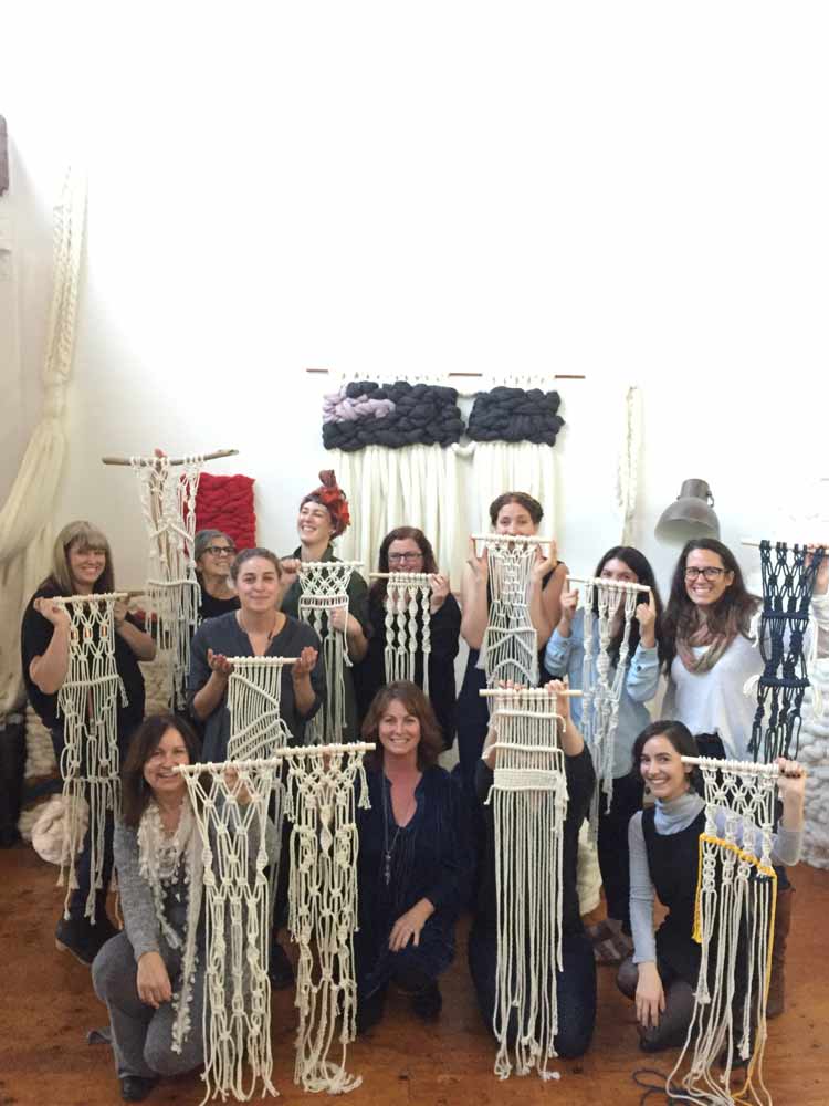 meghan Shimek Oakland Macrame workshop