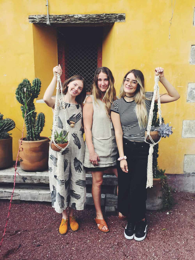 Mexico City Macrame workshop