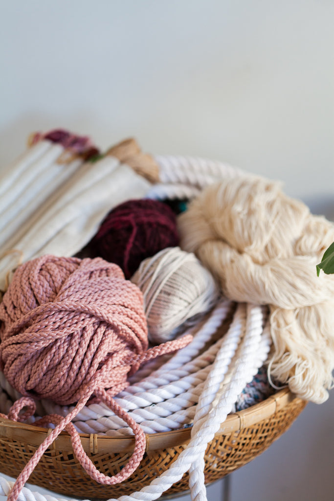 Image of Rope, Yarn, String, Cord in Warm Colors