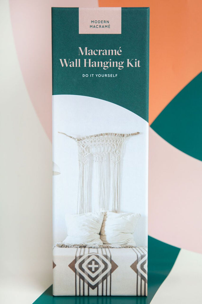 Modern Macrame wall hanger kit