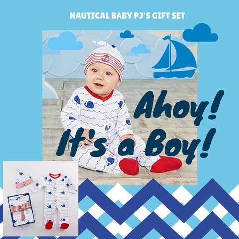 Nautical Baby Boy Shower Gift
