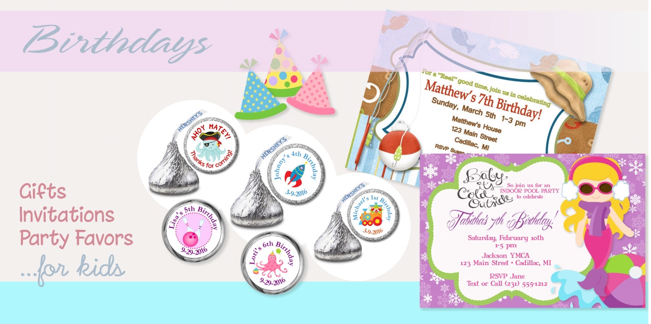 Kids Birthday Party Favors and Gifts