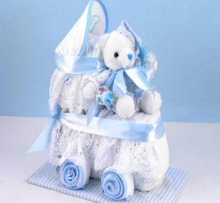 diaper stroller for baby shower