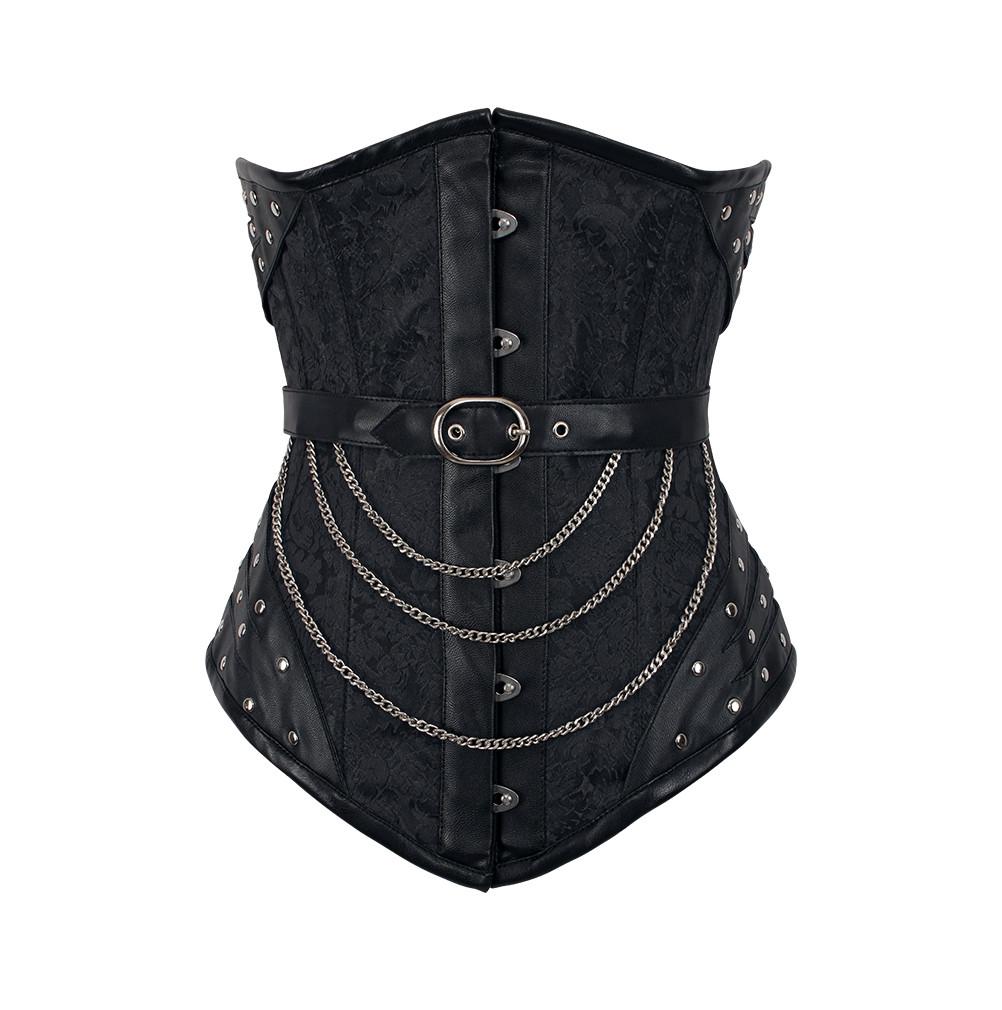 Schaeffer Steampunk Underbust Long Torso Corset